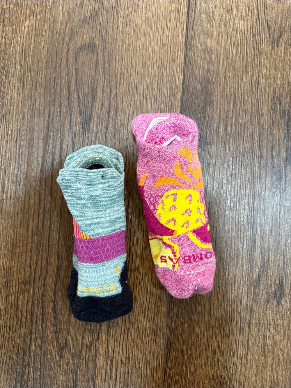 2 Pair Bombas Low Cut Socks, small